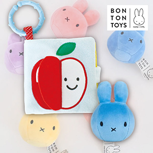 選べるスクイーズと布絵本ギフト（もぐもぐばあ）