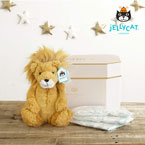 【jellycat ジェリーキャット】バシュフル ライオン M　おむつボックスセット