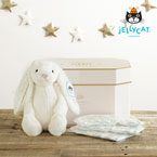 【jellycat ジェリーキャット】バシュフル トゥインクルバニー M　おむつボックスセット