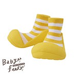 Babyfeet　カジュアルイエロー(トレーニングソックスシューズ)