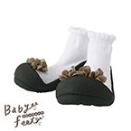 Babyfeet　エレガントブラック(トレーニングソックスシューズ)