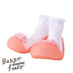 Babyfeet　エレガントピンク(トレーニングソックスシューズ)