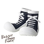 Babyfeet　スニーカーズブラック(トレーニングソックスシューズ)