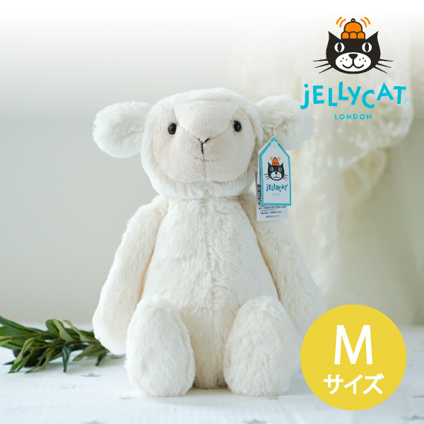 【jellycat ジェリーキャット】バシュフル ラム M