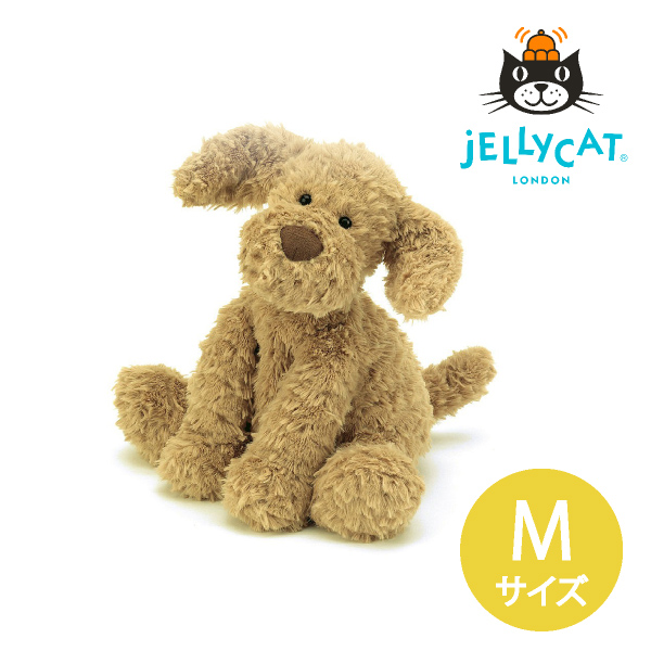 【jellycat ジェリーキャット】ファドルウードル パピーM