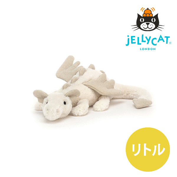 【jellycat ジェリーキャット】スノー ドラゴン リトル　送料無料