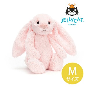 【jellycat ジェリーキャット】バシュフル ピンクバニー M