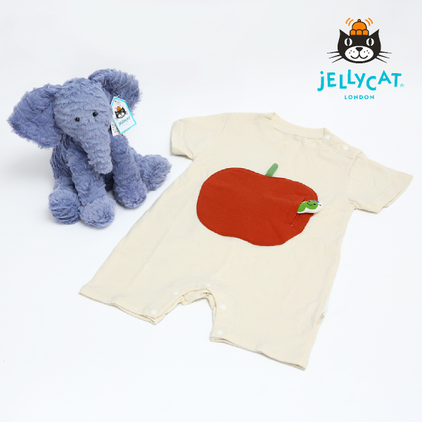 【Jellycat ジェリーキャット】エレファント M　お出掛けギフトセット　送料無料
