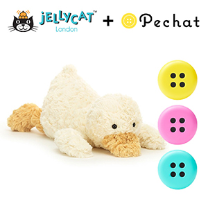 【jellycat ジェリーキャット】タンブリーダック ペチャットセット