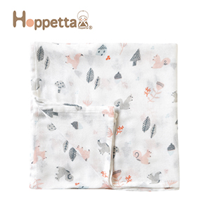 【Hoppetta】 スワドルバンブー リス