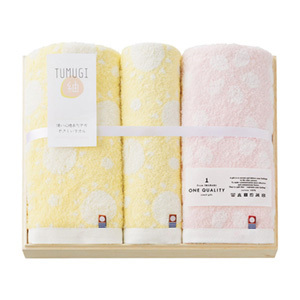 今治タオル TUMUGI（紬） フェイス2P･ウォッシュタオル1P