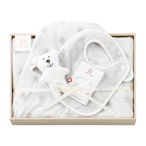今治謹製 First towel ギフトセット C（グレー）