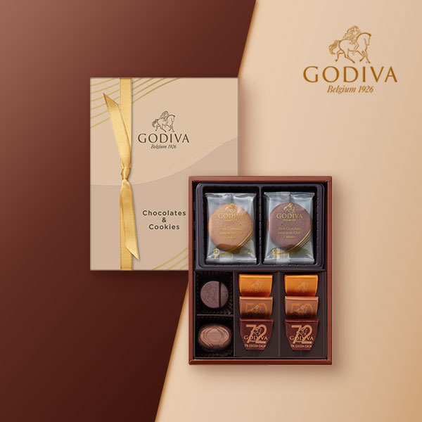 GODIVA チョコレート＆クッキー アソートメント チョコレート7粒入／クッキー4枚入