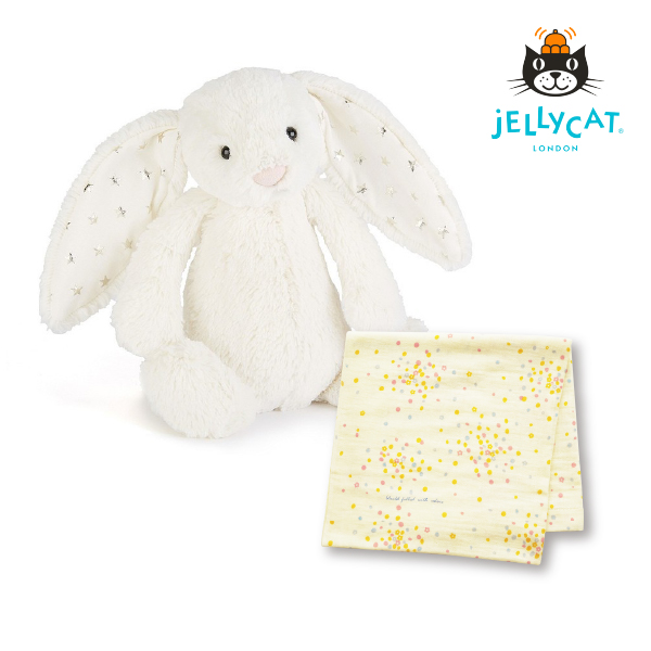 人気 ★ 新品 ★ JELLYCAT　トゥインクル　バニーのベッドメリー