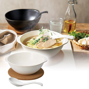 COOKHOME 軽量調理鍋セット（WH）