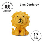 Lion Corduroy ライオン ぬいぐるみ 17cm イエロー
