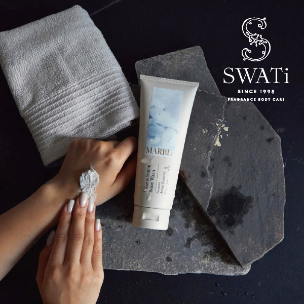 【SWATi】 ボディウォッシュ CLAY&SCRUB BODY WASH（ANISE JASMINE）