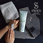 【SWATi】 ボディウォッシュ CLAY&SCRUB BODY WASH（TEA GRASS）