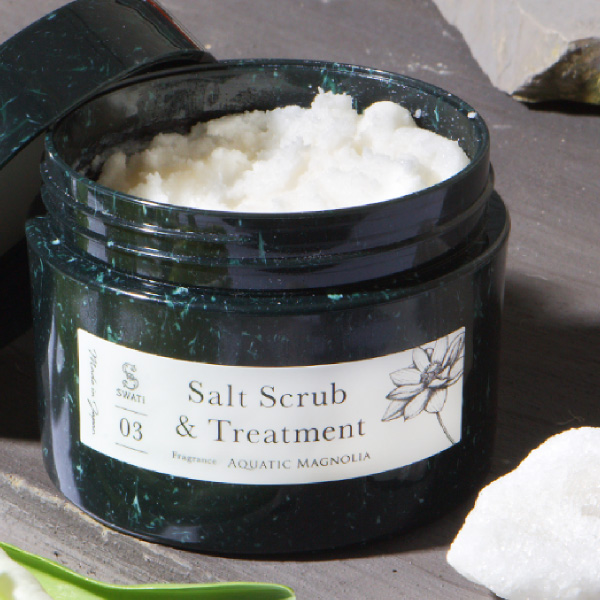 【SWATi】スクラブ＆バスソルト(アクアティック マグノリアの香り)  -Salt Scrub & Treatment-（Aquatic Magnolia）