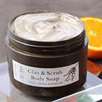 【SWATi】ボディソープ(ヴァニラ アンド サンセット シーの香り) -Clay & Scrub Body Soap-（Vanilla & Sunset sea）