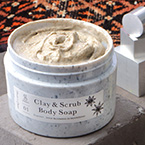 【SWATi】ボディソープ (アニス ブルーミング イン マウンテンズ！の香り) -Clay & Scrub Body Soap-（Anise blooming in Mountains!）
