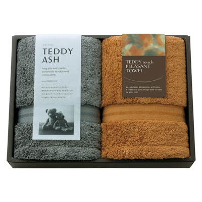 TEDDY ASH 〈テディアッシュ〉 フェイスタオル2P