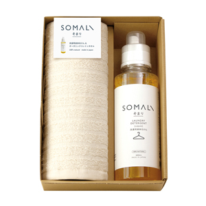 そまり 洗濯用液体石けんとハンドタオル1P