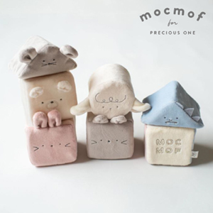 【mocmof モクモフ】やわらかどうぶつブロック