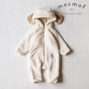 【mocmof モクモフ】ぬいぐるみ スーツ(アイボリーシープ)