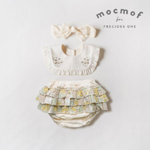 【mocmof モクモフ】おめかしギフトセット(フラワーイエロー)