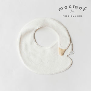 【mocmof モクモフ】アヒルスタイ(ホワイト)