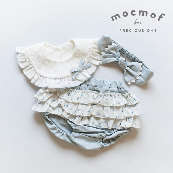 【mocmof モクモフ】女の子おめかしギフトセット(ブルー)