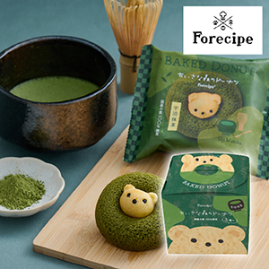 ちいさな森のドーナツ くま宇治抹茶 3個