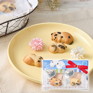 【送料無料】おひるねにゃんこはバタークッキーの香り 2個セットB【出産内祝い】