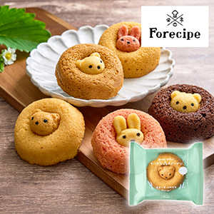 【送料無料】フォレシピ ちいさな森のドーナツ くまプレーン【出産内祝い】