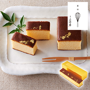 京・伏見 三源庵 金箔カステラ 1本