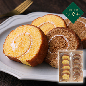 信州伊那 つぐや 国産たまごを使ったたまごロールケーキ 2本