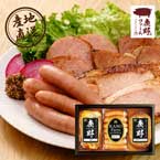 【送料無料】産地直送グルメ│鹿野高原牧場ハムギフトＡ 【山口県】【出産内祝い用】