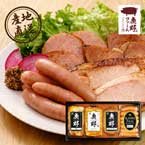 【送料無料】産地直送グルメ│鹿野高原牧場ハムギフトＣ 【山口県】【出産内祝い用】