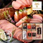 【送料無料】産地直送グルメ│マイスター山野井 黒豚焼豚２種と合鴨セット 【鹿児島県】【出産内祝い用】