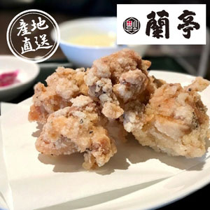 【送料無料】産地直送グルメ│チャイニーズビストロ蘭亭 蘭亭のジャンボ唐揚げ2袋【出産内祝い】