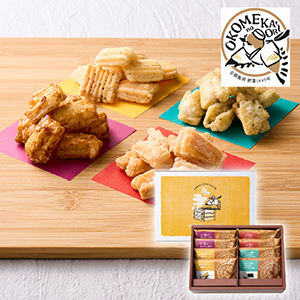 OKOMEnoKAORI 手揚げ京あられ 8袋【出産内祝い】