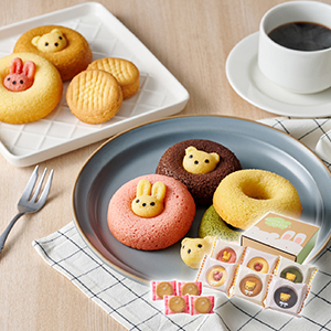 アニマルドーナツ&焼菓子セット A【出産内祝い】