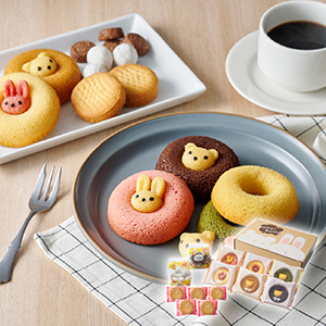 アニマルドーナツ&焼菓子セット B【出産内祝い】