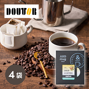 ドトールコーヒー ドリップパック 深煎りブレンド 4袋【出産内祝い】