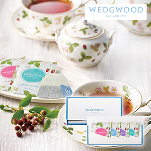 【送料無料】ウェッジウッド ワイルド ストロベリー ティーバッグセット 4個【出産内祝い】