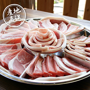 【送料無料】産地直送グルメ│沖縄 北斗の島豚ロース焼肉【出産内祝い】