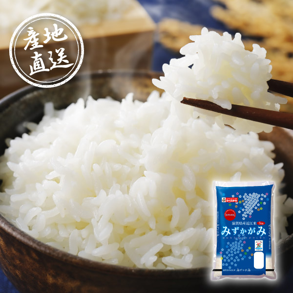 【送料無料】産地直送グルメ│滋賀県産みずかがみ 5kg【出産内祝い】