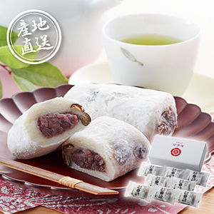 【送料無料】産地直送グルメ│東京・巣鴨「とげぬき福寿庵」 東京塩豆大福【出産内祝い】