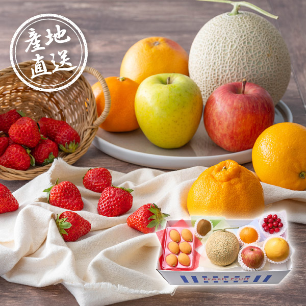 【送料無料】産地直送グルメ│季節の果実アソート E【出産内祝い】